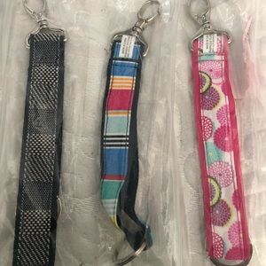 Thirty-one key fobs (3 different ones)